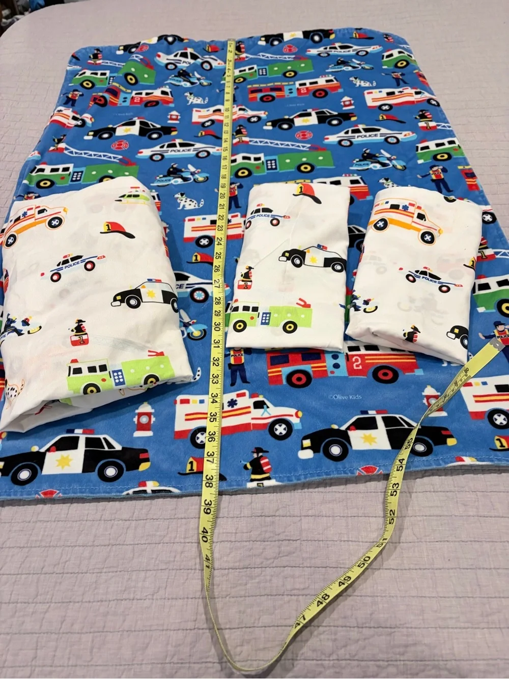 Wildkin Olive Kids Emergency Vehicles Crib Bedding Set